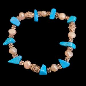 Turquoise stone bracelet